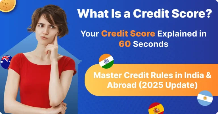 credit score comparison India USA UK, how to check credit score in India
